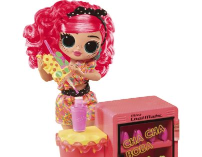 L.O.L. Surprise! OMG Nechtové štúdio s bábikou Pinky Pops Fruit Shop - Poškodený obal