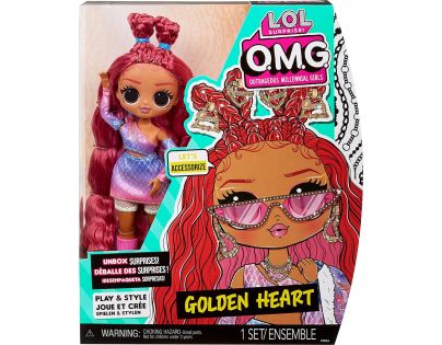 L.O.L. Surprise! OMG Veľká segra Golden Heart 25 cm