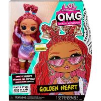 L.O.L. Surprise! OMG Veľká segra Golden Heart 25 cm 5