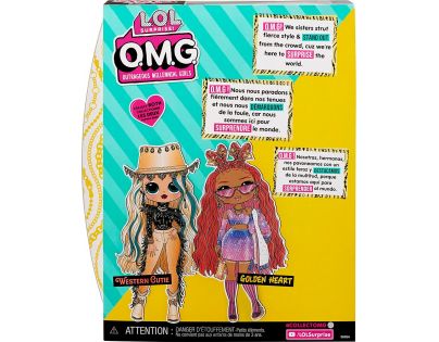 L.O.L. Surprise! OMG Veľká segra Golden Heart 25 cm