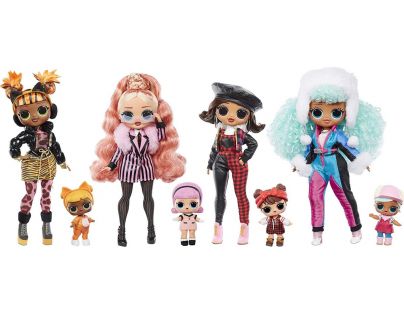 L.O.L. Surprise! OMG Winter Veľká ségra Chill Icy Gurl Fashion Doll Brrr B.B.