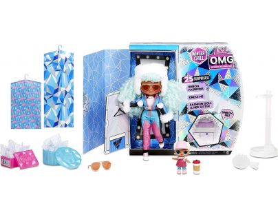 L.O.L. Surprise! OMG Winter Veľká ségra Chill Icy Gurl Fashion Doll Brrr B.B.
