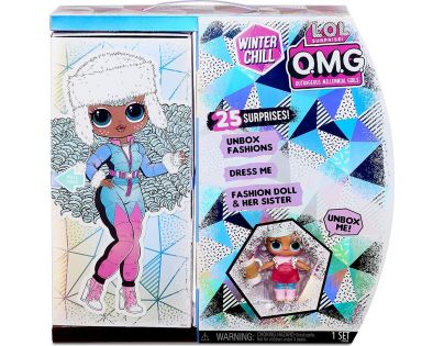 L.O.L. Surprise! OMG Winter Veľká ségra Chill Icy Gurl Fashion Doll Brrr B.B.