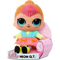 L.O.L. Surprise! Plush bábika 40 cm Neon QT 4