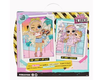 L.O.L. Surprise! Tweens - Pyžamová párty s bábikou Den na pláži s Rae Sands a SPF Q.T.