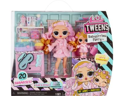 L.O.L. Surprise! Tweens - Pyžamová párty s bábikou Pyžamová párty s Ivy Winks a Babydoll
