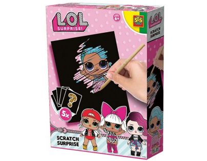 L.O.L. Surprise vyškrabování obrázků
