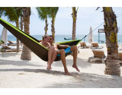 La Siesta Cestovná hojdacia sieť Colibri Double Green