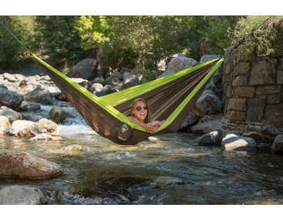 La Siesta Cestovná hojdacia sieť Colibri Double Green