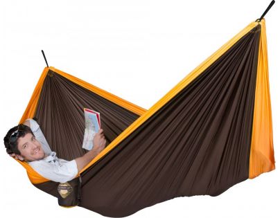 La Siesta Cestovná hojdacia sieť Colibri Double Orange