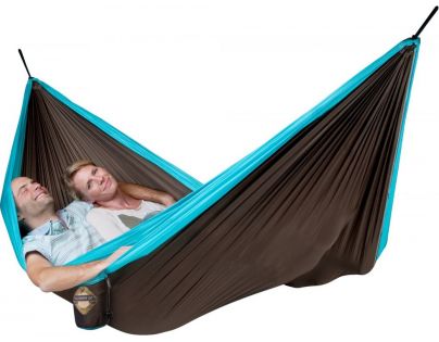 La Siesta Cestovná hojdacia sieť Colibri Double Turquoise
