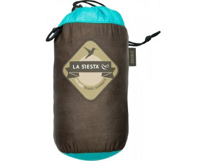 La Siesta Cestovná hojdacia sieť Colibri Double Turquoise