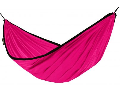 La Siesta Cestovná hojdacia sieť Colibri Single Fuchsia