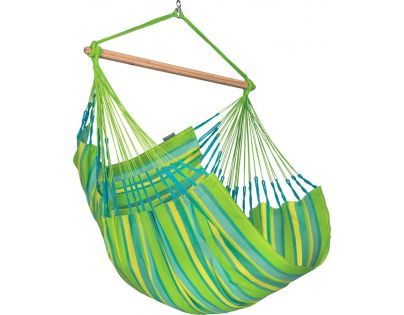 La Siesta Hojdacia sedačka Domingo Comfort lime