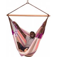 La Siesta Houpací sedačka Domingo Plum 2