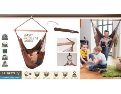 La Siesta Hojdacia sedačka Modesta single Arabica