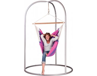 La Siesta Hojdacia sedačka Orquidea Single Purple