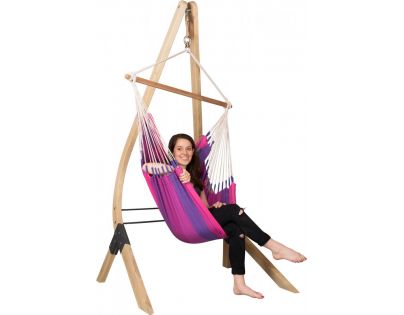 La Siesta Hojdacia sedačka Orquidea Single Purple