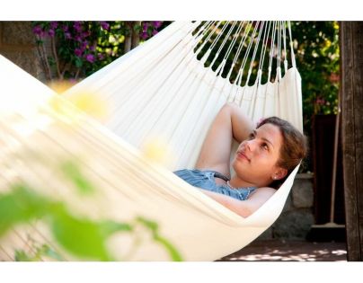 La Siesta Hojdacia sieť Modesta single Latte