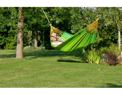 La Siesta Houpací síť Sonrisa Lime