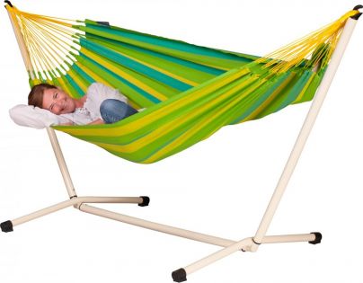 La Siesta Houpací síť Sonrisa Lime