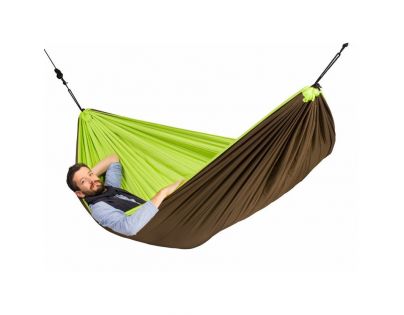 La Siesta Polstrovaná cestovná hojdacia sieť Colibri Green