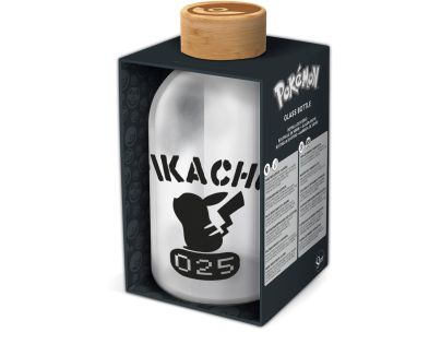 Stor Pokémon Fľaša sklenená 620 ml