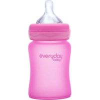Everyday Baby Fľaša sklo senzor 150 ml pink 2