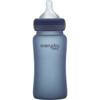 Everyday Baby Fľaša sklo senzor 240 ml blueberry 2