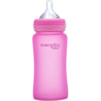 Everyday Baby Fľaša sklo senzor 240 ml pink 2