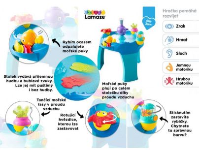 Lamaze Airtivity 3 v 1 Interaktívny stolík