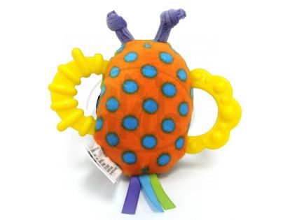 Lamaze 27078 - B&W Chrastítko beruška