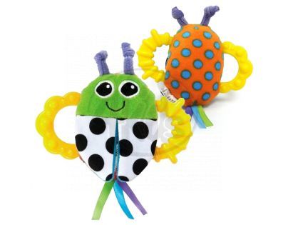 Lamaze 27078 - B&W Chrastítko beruška