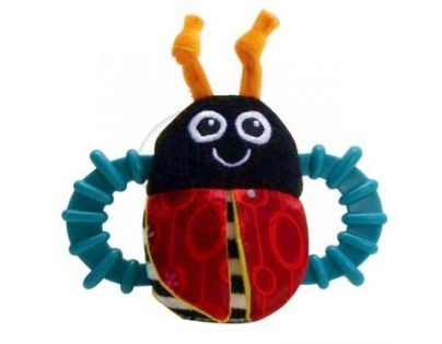 Lamaze 27078 - B&W Chrastítko beruška