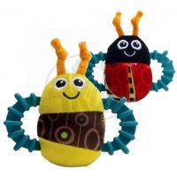 Lamaze 27078 - B&W Chrastítko beruška 6