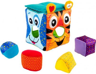 Lamaze Mäkká vkladacia kocka so zvieratkami