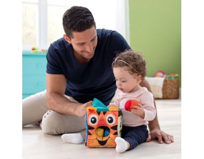 Lamaze Mäkká vkladacia kocka so zvieratkami