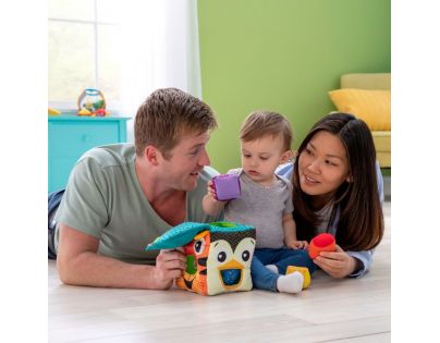Lamaze Mäkká vkladacia kocka so zvieratkami