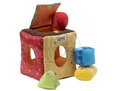 Lamaze 27310A - Měkká vkládací kostka