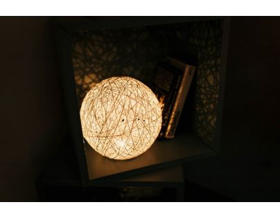 Marimex Lampa guľa 10 LED Nature