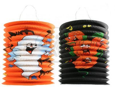 Lampion halloween 15 cm 2 druhy