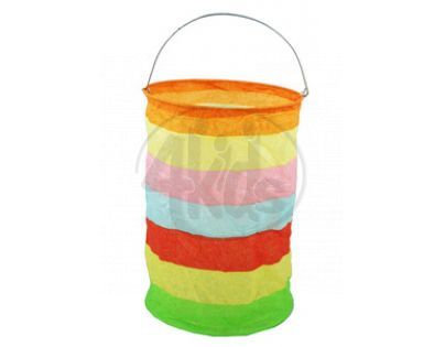 Lampion krčený 15 cm Dekorativní čajová svíčka