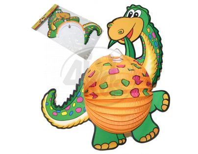 Lampion Papírový dino