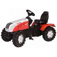 Rolly Toys Šliapací traktor Steyr CVT 170 - červenobiely Rolly Toys Šliapací traktor Steyr CVT 170 - červenobiely