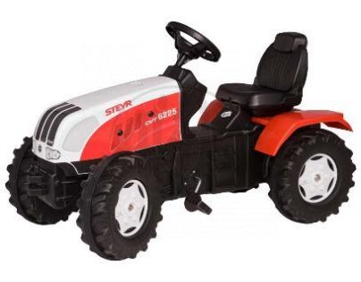 Rolly Toys Šliapací traktor Steyr CVT 170 - červenobiely