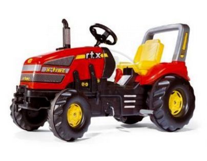 Rolly Toys 035564 - Šlapací traktor X-Trac s řadící pákou - červený