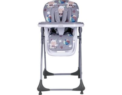 Lara jídelní židle hippo grey