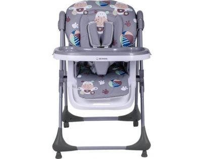 Lara jídelní židle hippo grey