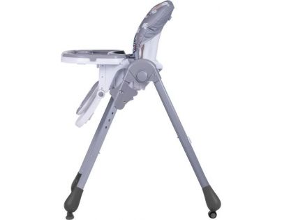 Lara jídelní židle hippo grey