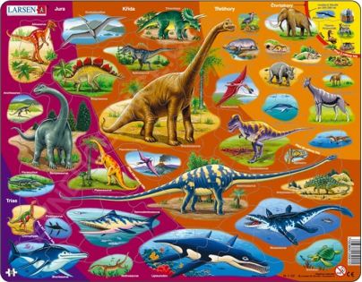 Larsen Puzzle Dinosaury 2